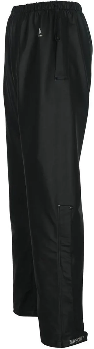Aqua Regenbroek 50203-859 - Zwart fra Mascot, Sort, L – produktbillede
