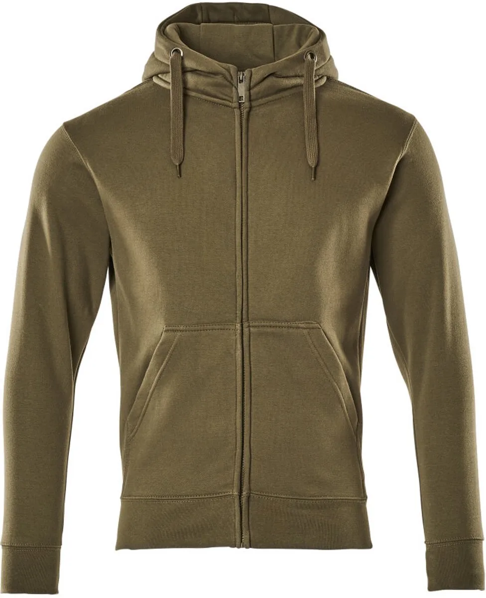 Crossover Capuchontrui met rits 51590-970 - mosgroen de Mascot, Mosgroen, XXL – image du produit