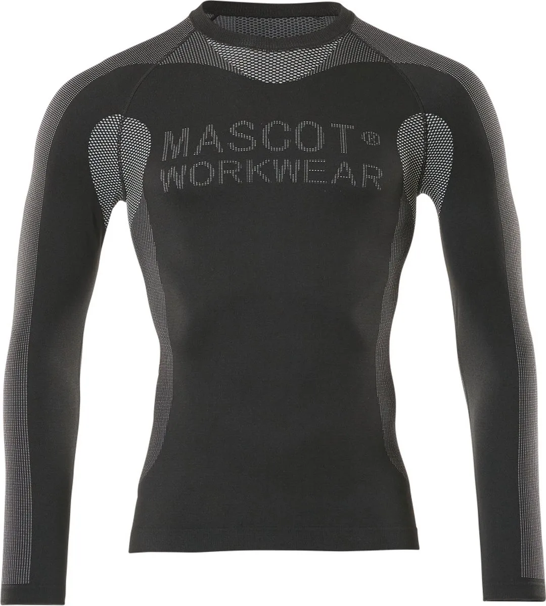 Crossover Functioneel hemd 50563-936 - 2XL-3XL fra Mascot, Sort – produktbillede