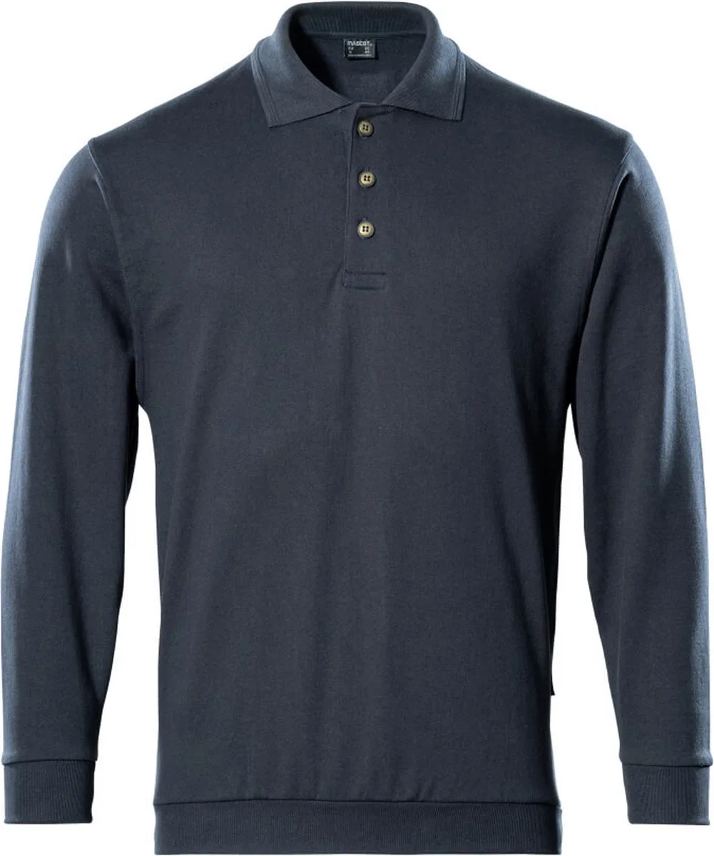 Crossover Polosweatshirt 00785-280 - donkermarine von Mascot, Donkermarine, M – Produktbild