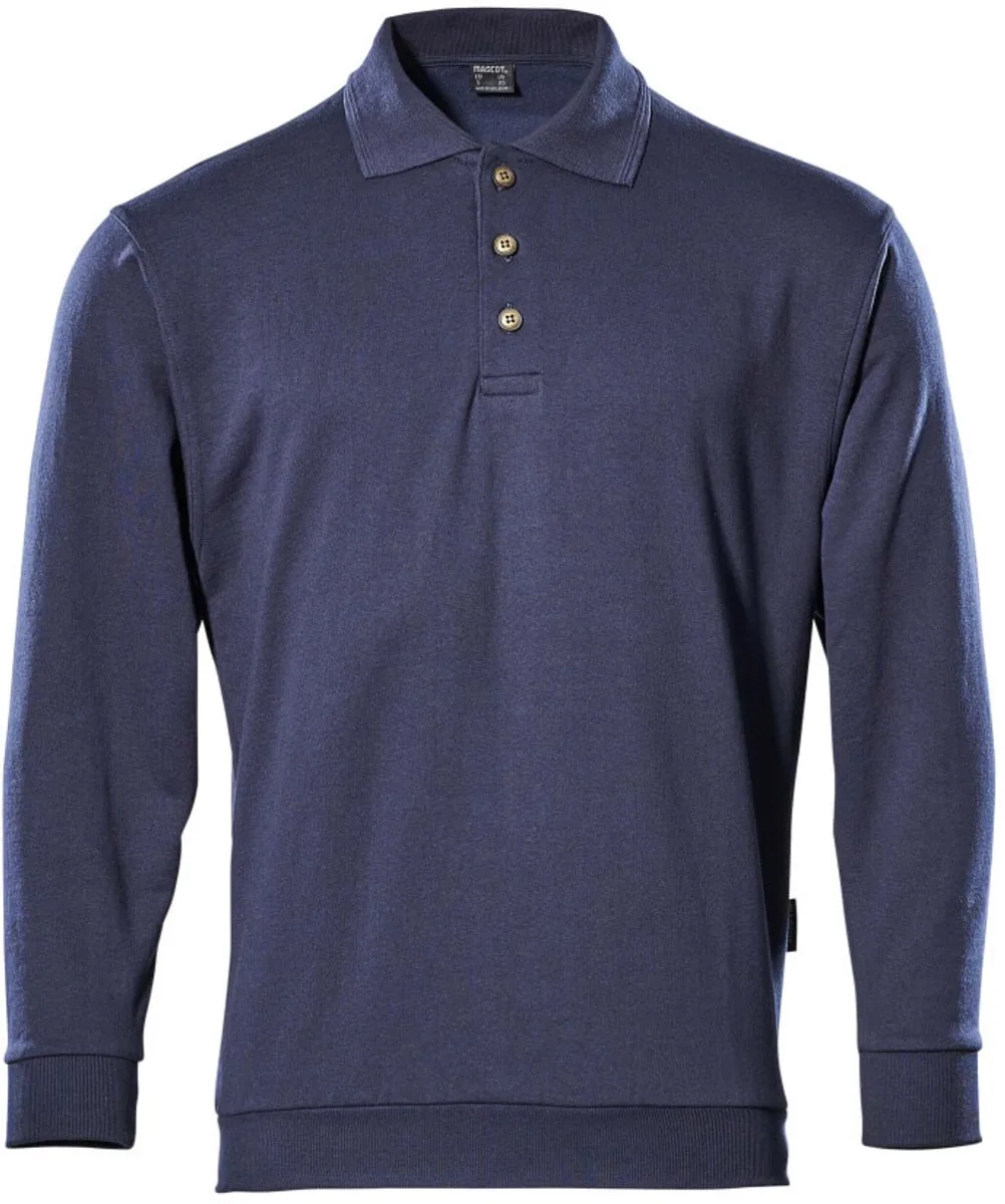 Crossover Polosweatshirt 00785-280 - Marine von Mascot, Marine, XXL – Produktbild