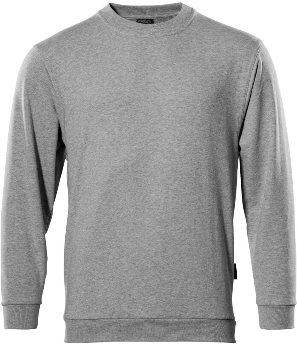 Crossover Sweatshirt 00784-280 - grijs-gemêleerd van Mascot, Grijs-gemêleerd, XS – productafbeelding