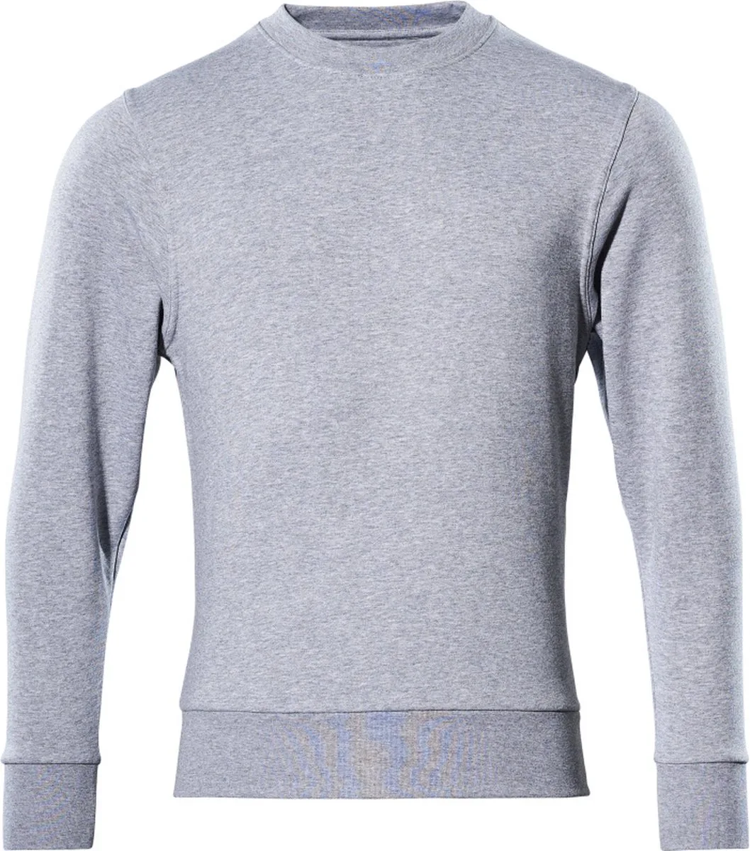 Crossover Sweatshirt 51580-966 - grijs-gemêleerd van Mascot, Grijs-gemêleerd, 5XL – productafbeelding