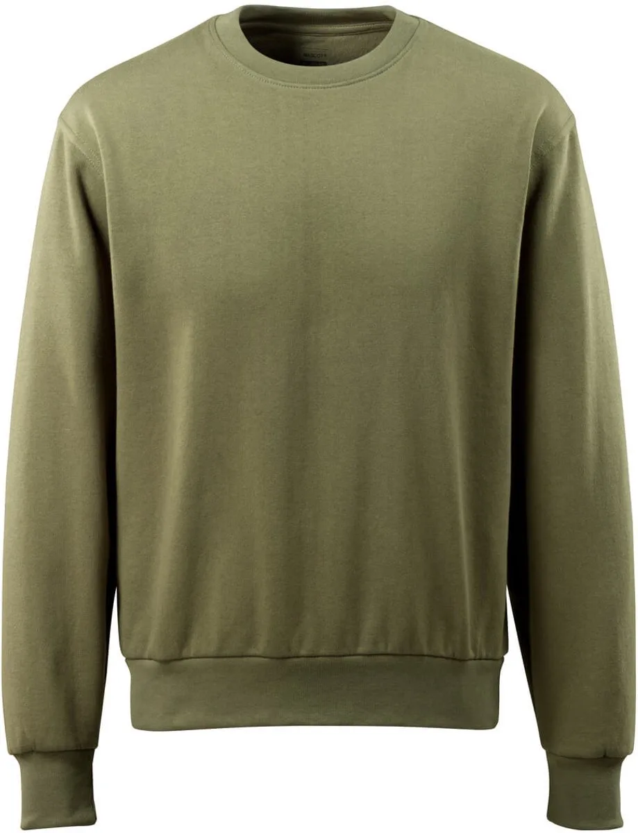 Crossover Sweatshirt 51580-966 - mosgroen von Mascot, Mosgroen, M – Produktbild