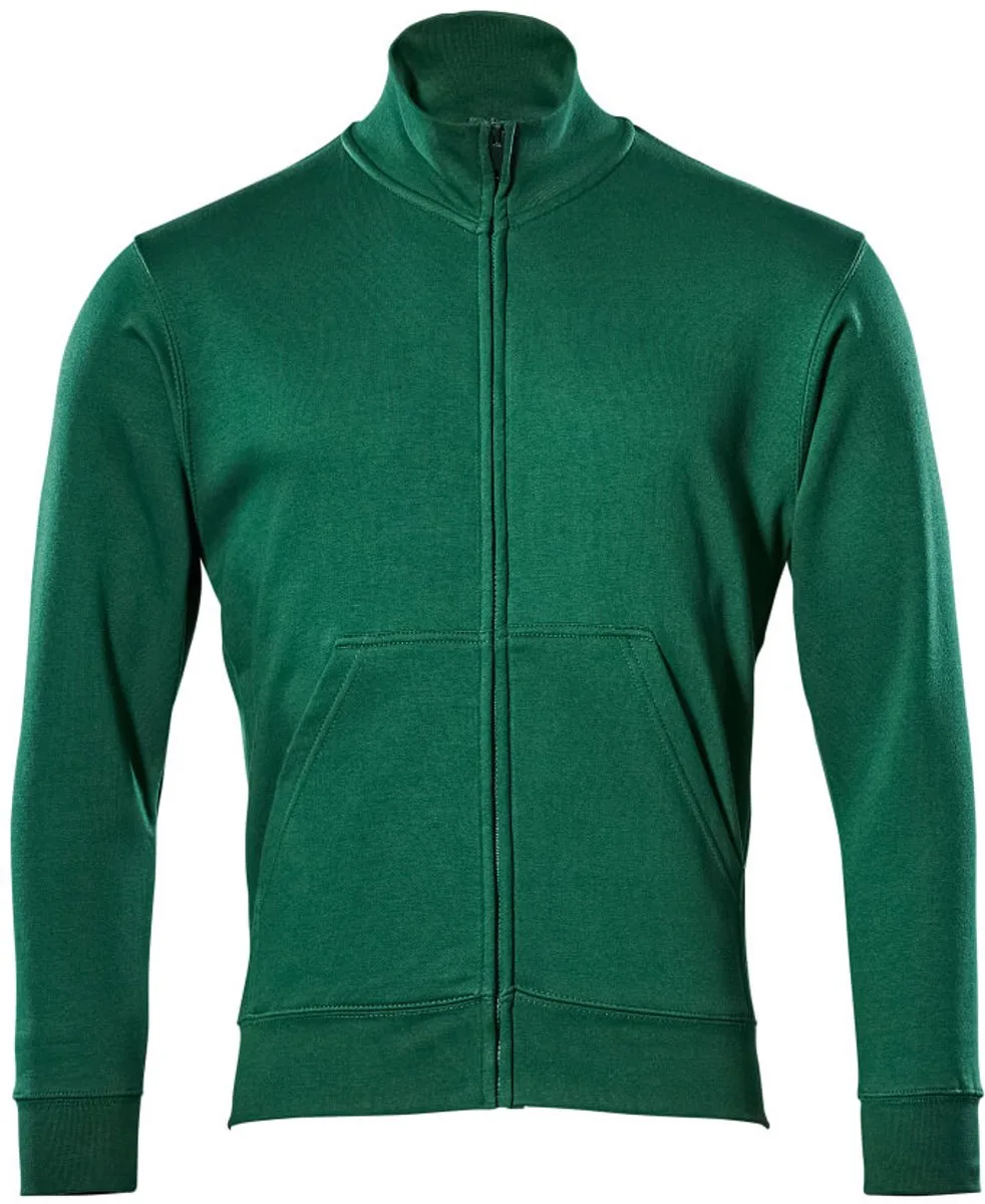 Crossover Sweatshirt met rits 51591-970 - Groen de Mascot, Vert, 4XL – image du produit