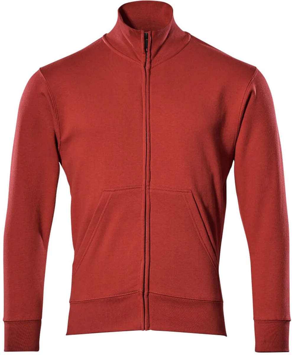 Crossover Sweatshirt met rits 51591-970 - Rood van Mascot, Rood, XXL – productafbeelding