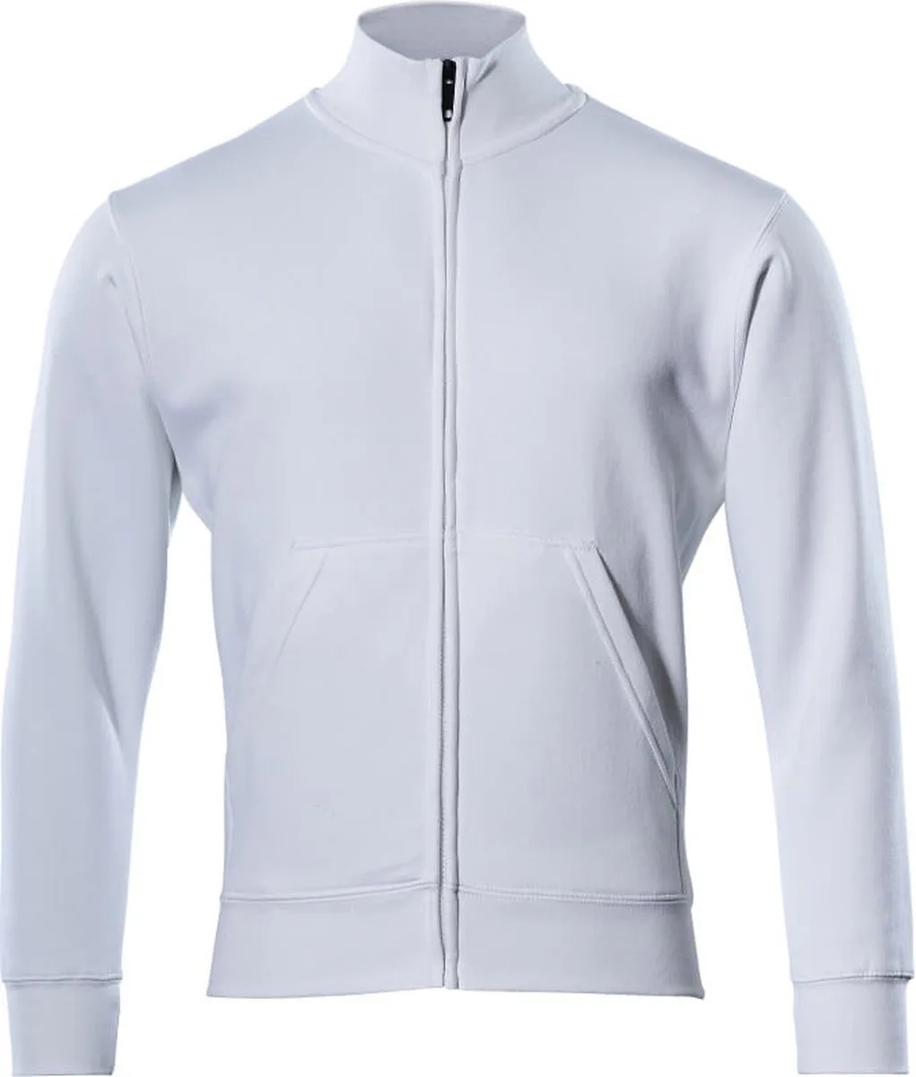 Crossover Sweatshirt met rits 51591-970 - Wit van Mascot, Wit, XS – productafbeelding