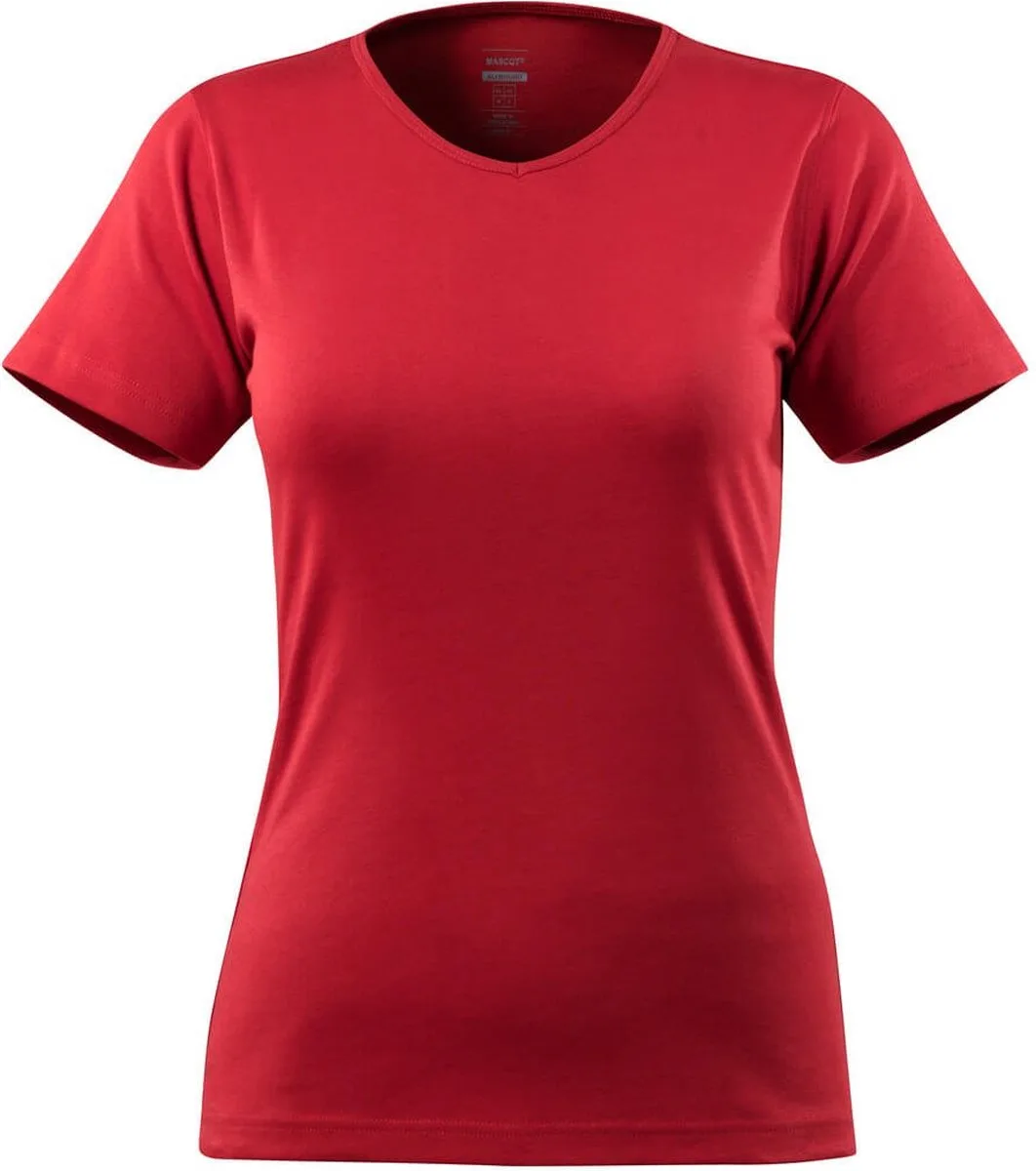 Crossover T-shirt 51584-967 - Rood fra Mascot, Rød, L – produktbillede