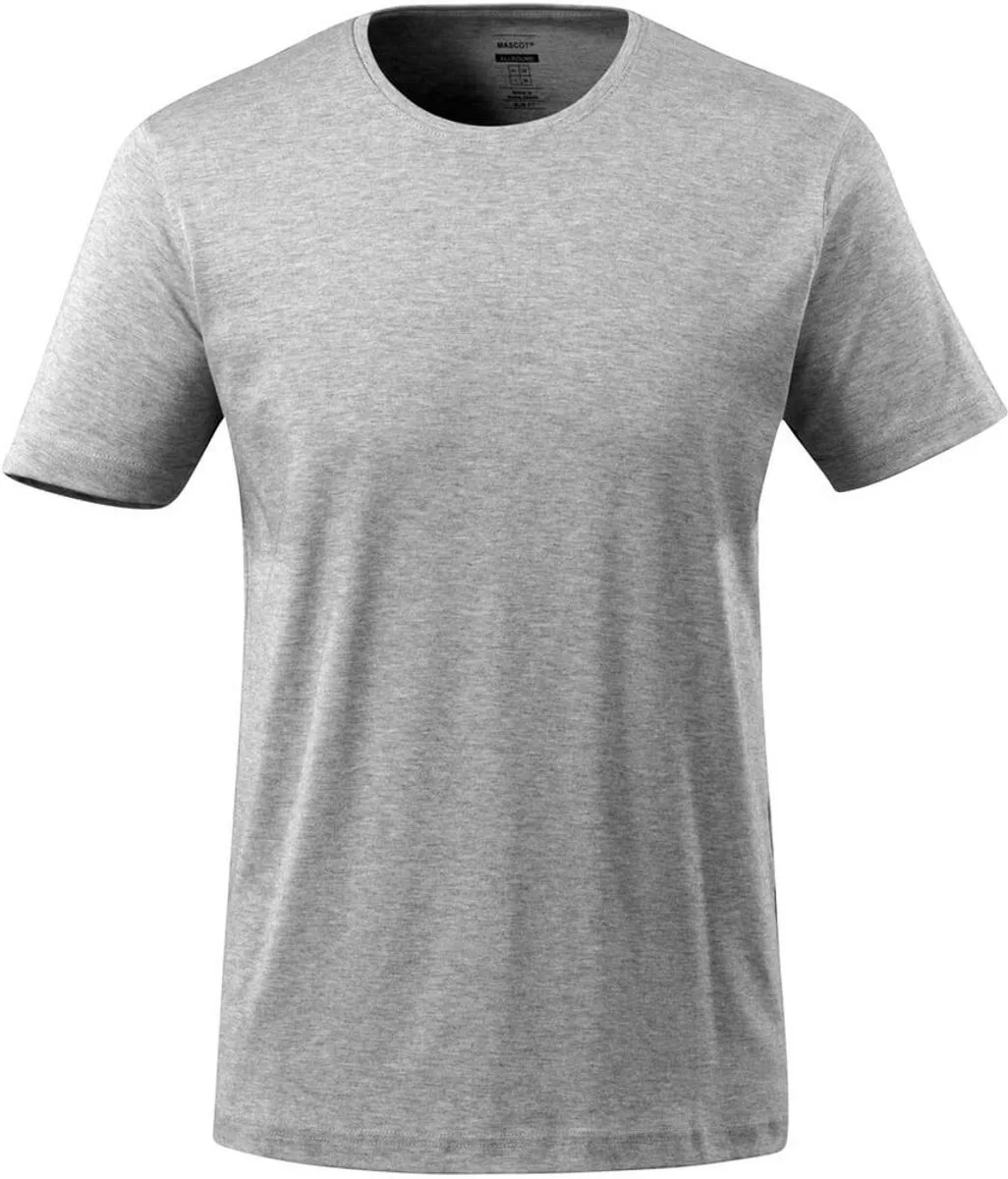 Crossover T-shirt 51585-967 - grijs-gemêleerd von Mascot, Grijs-gemêleerd, M – Produktbild