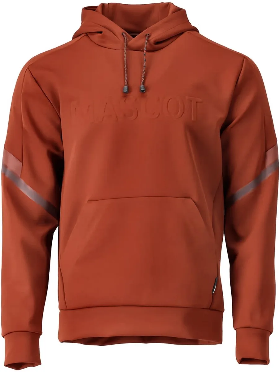Customized Fleece capuchontrui 22186-608 - herfstrood van Mascot, Herfstrood, XXL – productafbeelding