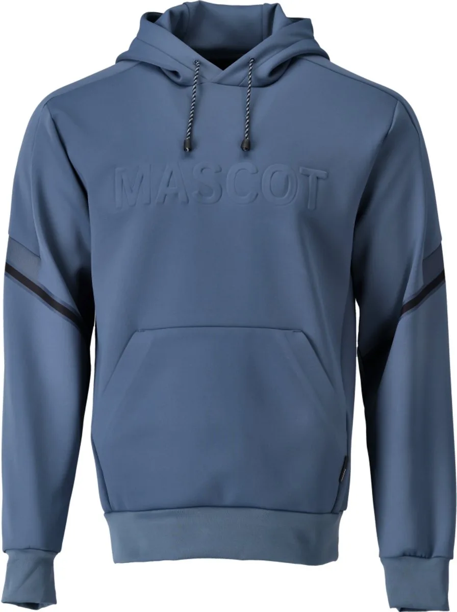 Customized Fleece capuchontrui 22186-608 - steenblauw van Mascot, Steenblauw, S – productafbeelding