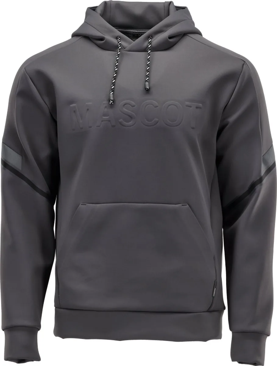 Customized Fleece capuchontrui 22186-608 - steengrijs de Mascot, Steengrijs, XXL – image du produit