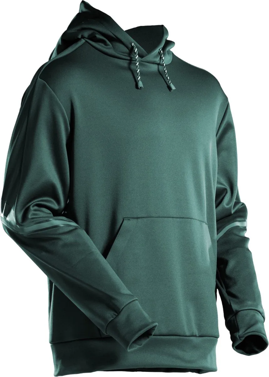 Customized Fleece capuchontrui 22286-608 - Bosgroen van Mascot, Groen, XS – productafbeelding