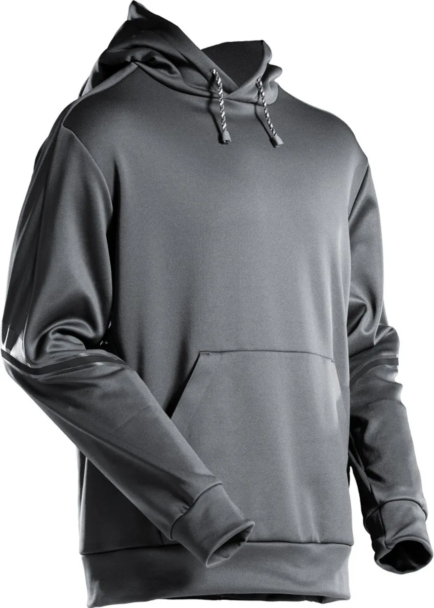 Customized Fleece capuchontrui 22286-608 - steengrijs van Mascot, Steengrijs, XXL – productafbeelding