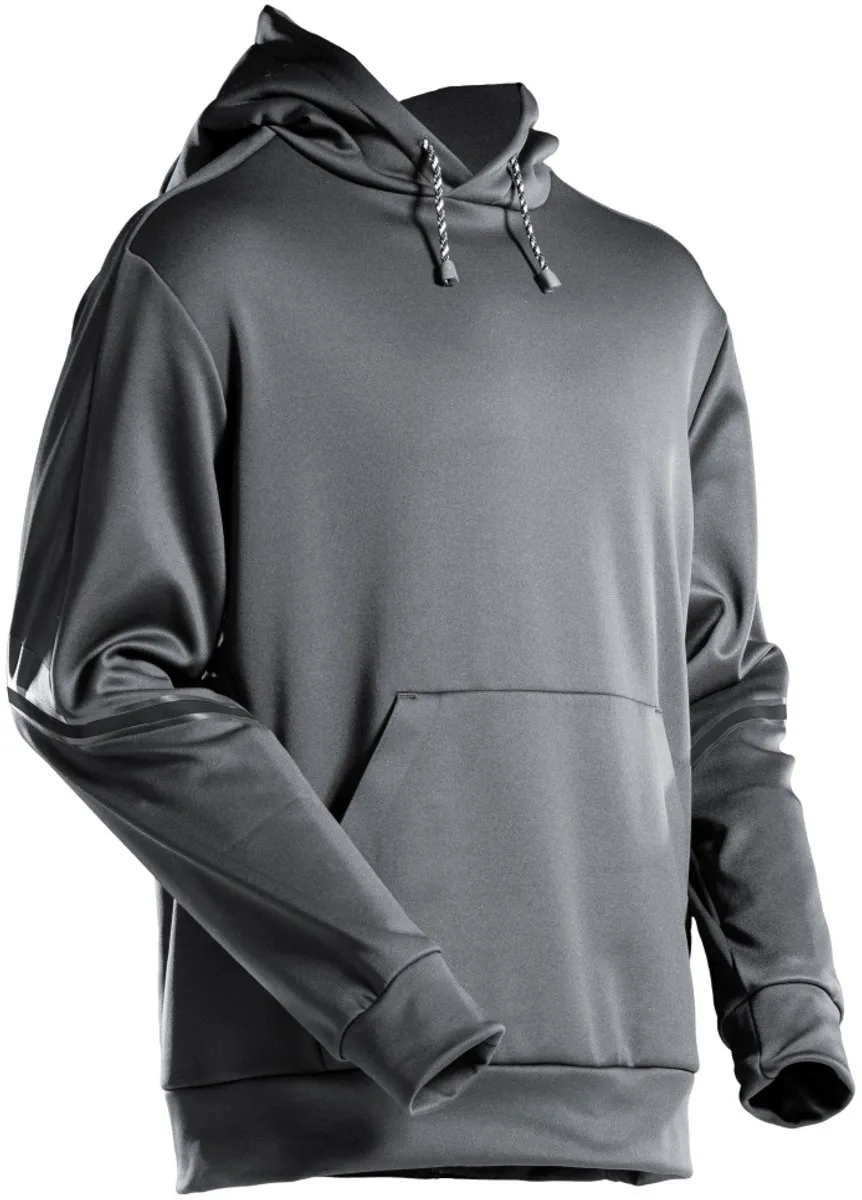 Customized Fleece capuchontrui 22286-608 - steengrijs van Mascot, Steengrijs, 4XL – productafbeelding