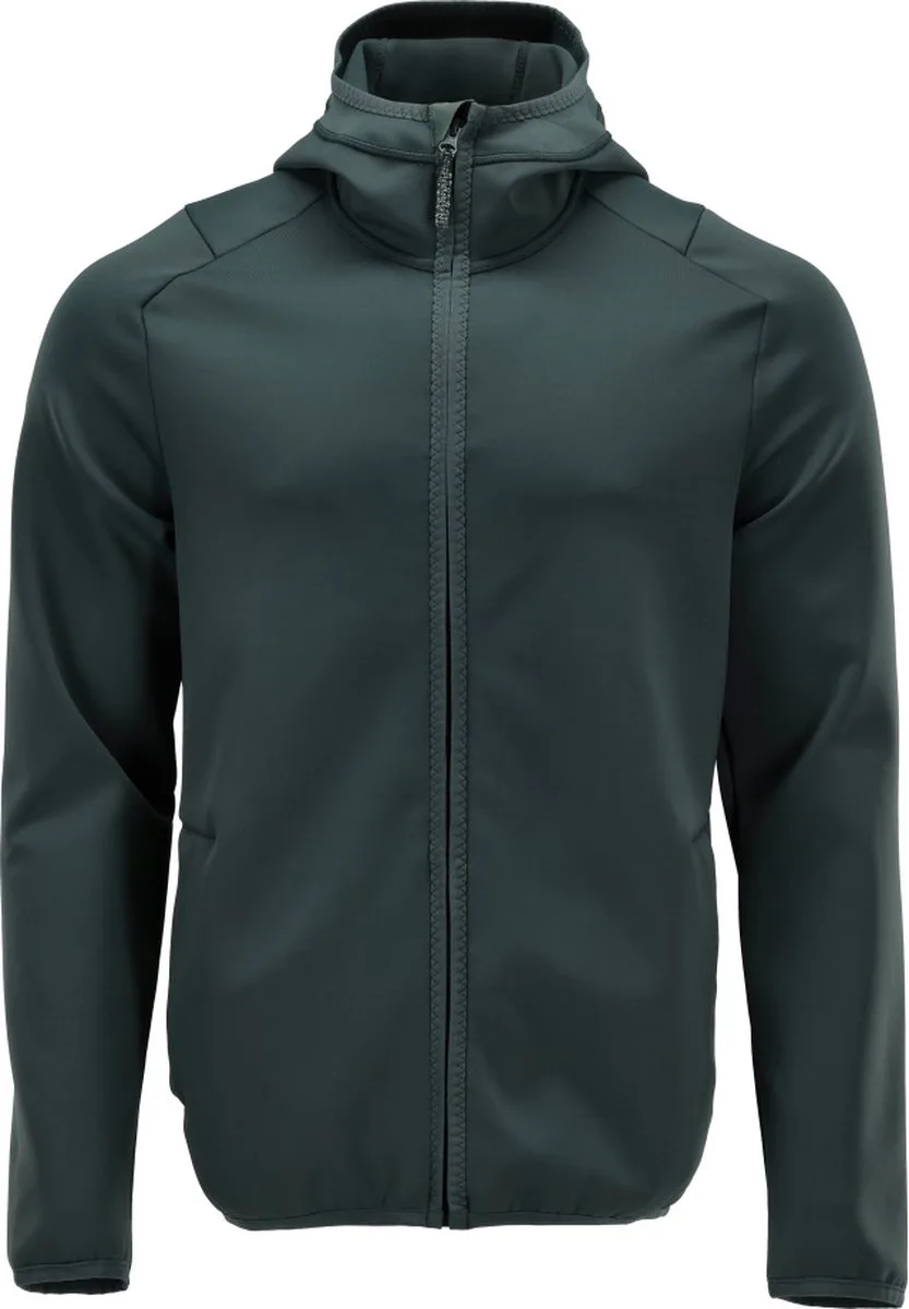 Customized Fleecetrui met capuchon 22586-608 - Bosgroen van Mascot, Groen, XXL – productafbeelding