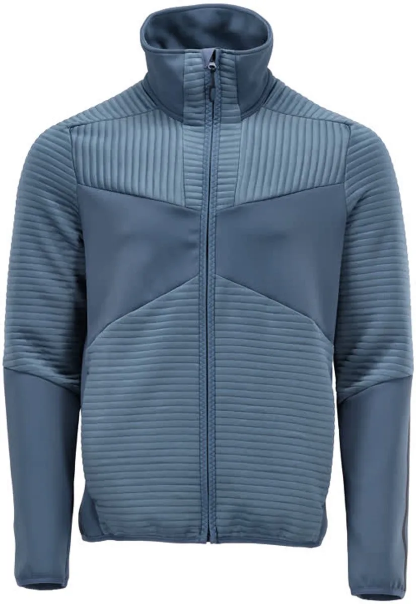 Customized Fleecetrui met rits 22503-681 - steenblauw från Mascot, Steenblauw, S – produktbild