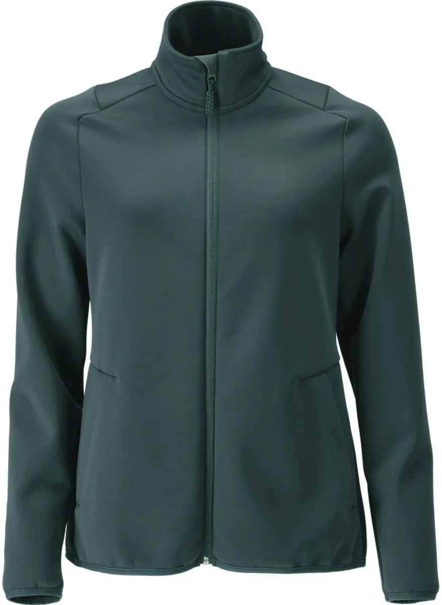 Customized Fleecetrui met rits 22553-608 - Bosgroen van Mascot, Bosgroen, 3XL – productafbeelding