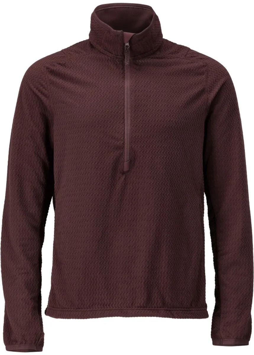 Customized Microfleece trui met korte rits 22703-639 - Bordeaux fra Mascot, Bordeaux, XXL – produktbillede