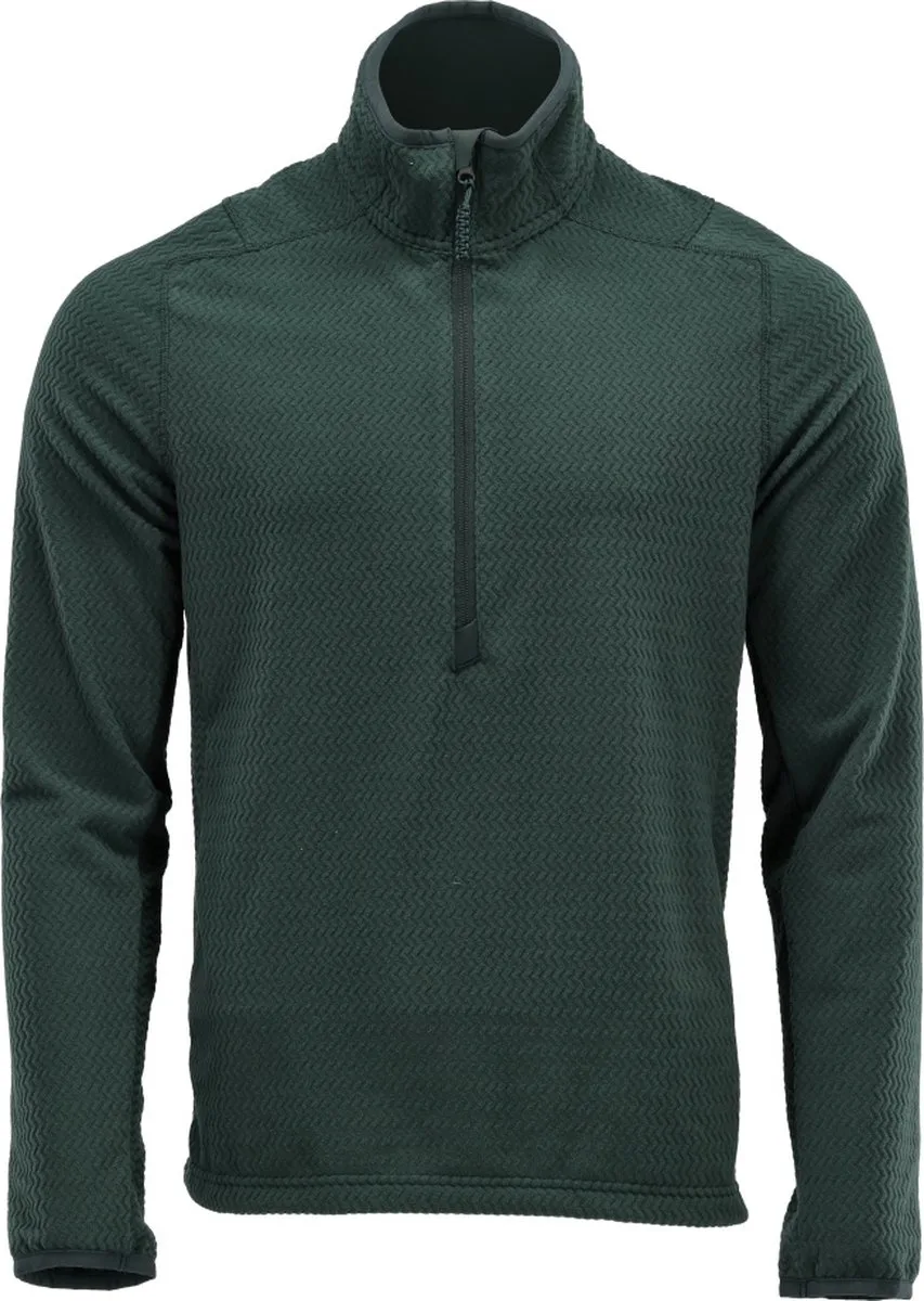 Customized Microfleece trui met korte rits 22703-639 - Bosgroen von Mascot, Bosgroen, S – Produktbild