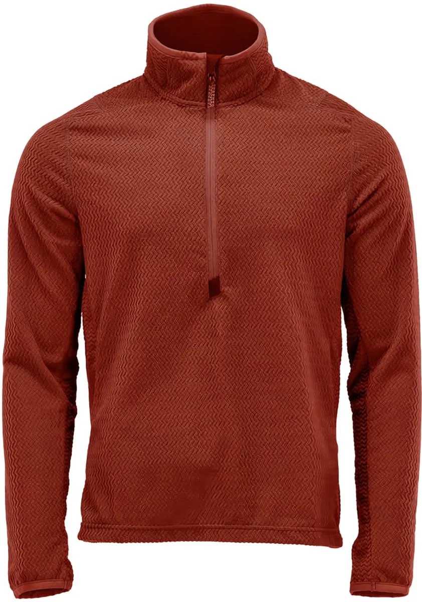 Customized Microfleece trui met korte rits 22703-639 - herfstrood de Mascot, Herfstrood, XS – image du produit