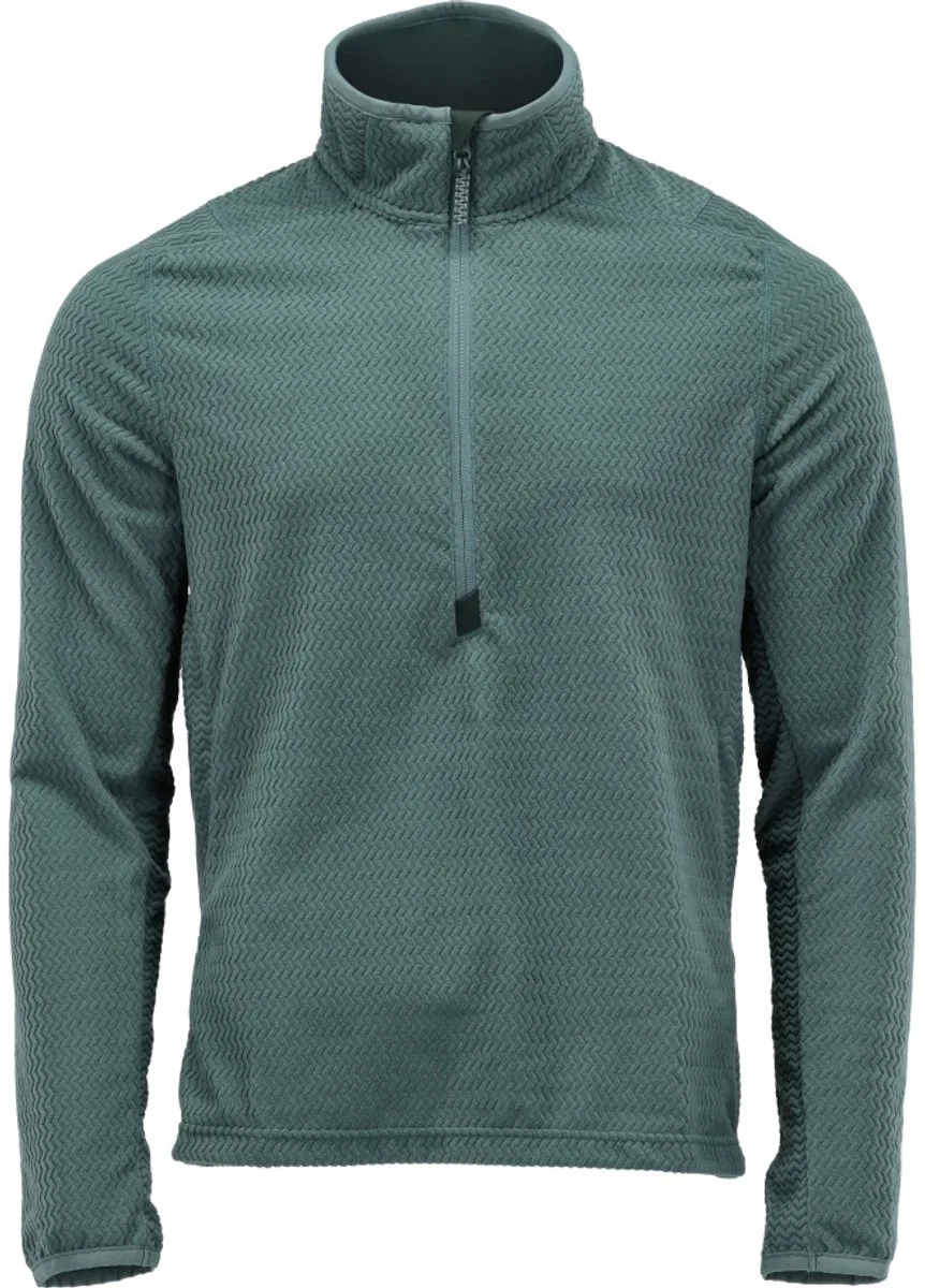 Customized Microfleece trui met korte rits 22703-639 - lichtbosgroen fra Mascot, Lichtbosgroen, XXL – produktbillede