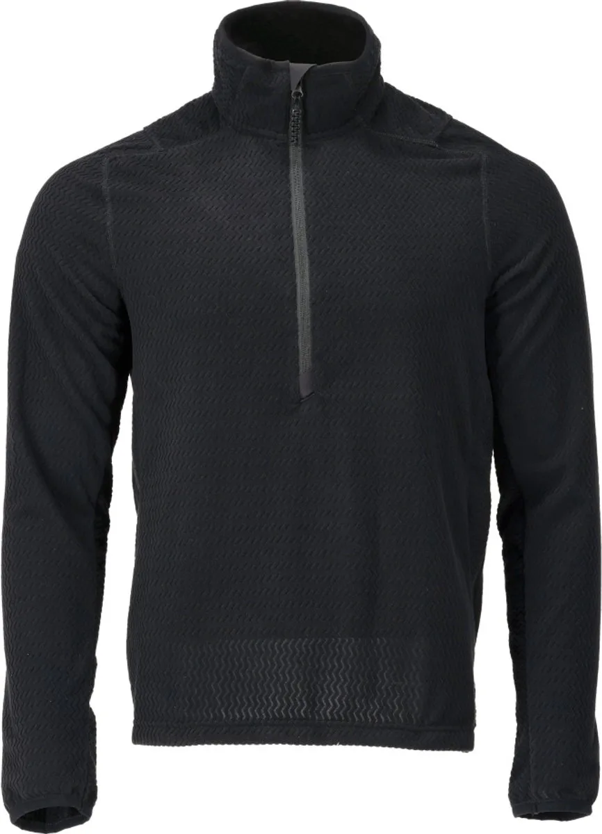 Customized Microfleece trui met korte rits 22703-639 - Zwart fra Mascot, Sort, XXL – produktbillede