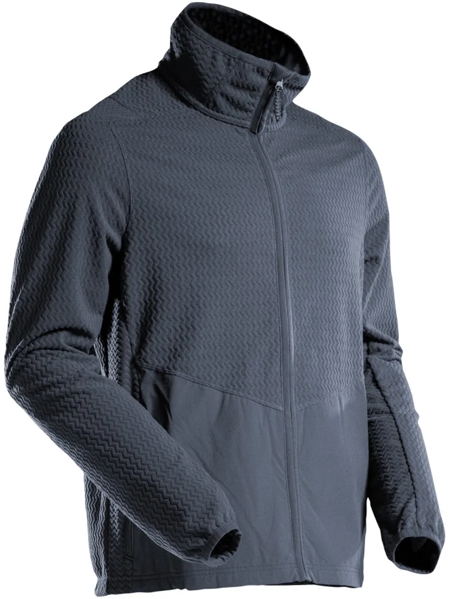 Customized Microfleece trui met rits 22803-639 - donkermarine by Mascot, Donkermarine, XXL – product image