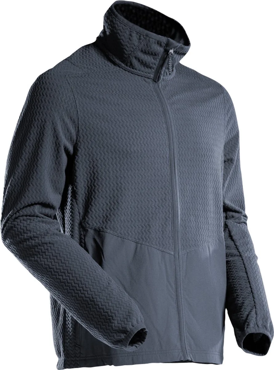 Customized Microfleece trui met rits 22803-639 - donkermarine de Mascot, Donkermarine, 3XL – image du produit