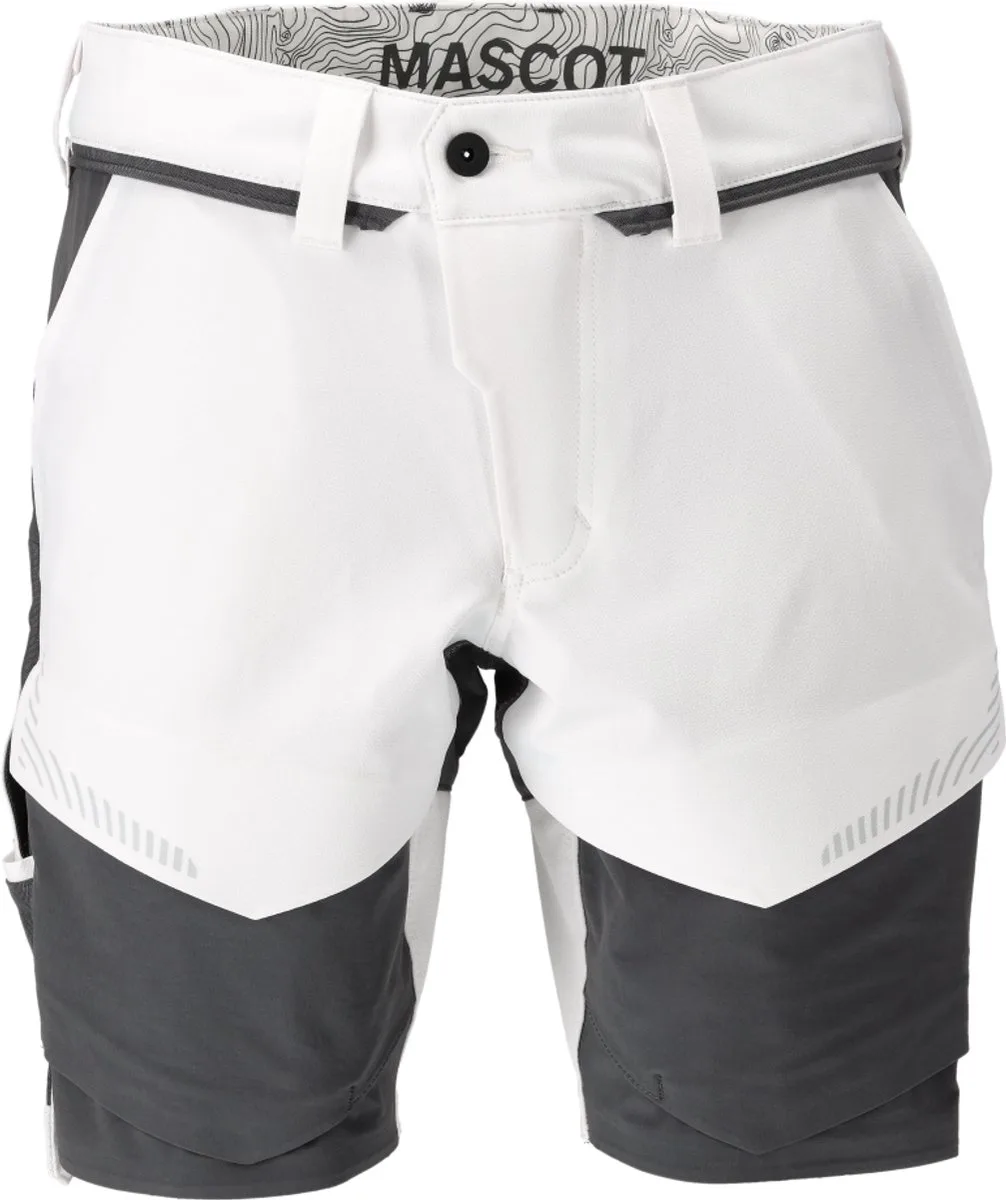 Customized Shorts 22149-605 - wit/steengrijs - C68 de Mascot, Blanc, Steengrijs, 29 – image du produit