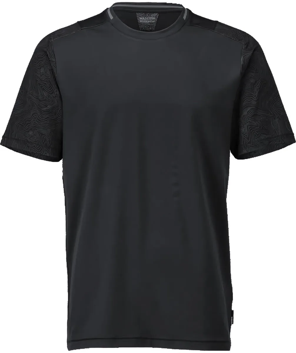Customized T-shirt, met korte mouwen 22482-618 - Zwart de Mascot, Noir, XS – image du produit