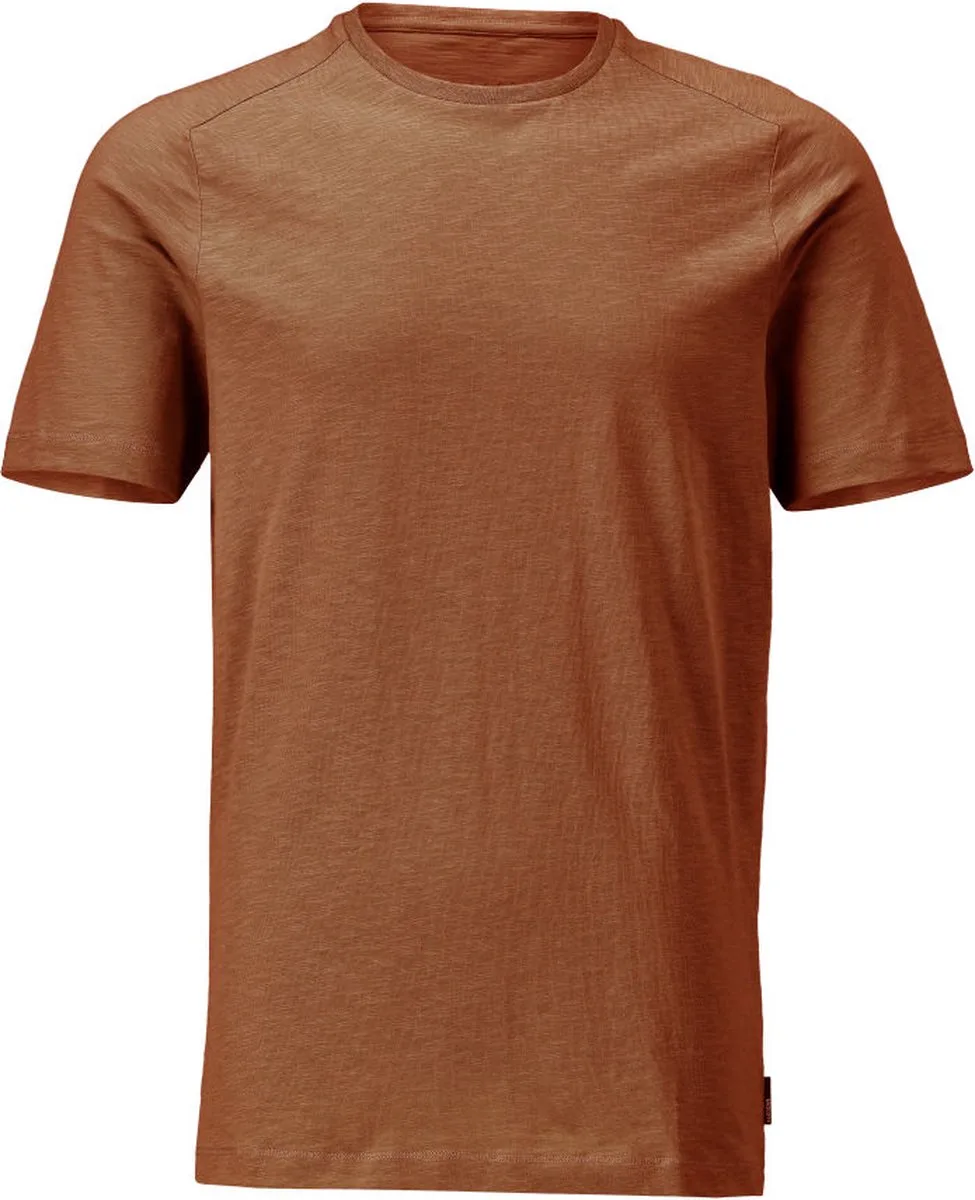 Customized T-shirt, met korte mouwen 22582-983 - notenbruin van Mascot, Notenbruin, XXL – productafbeelding