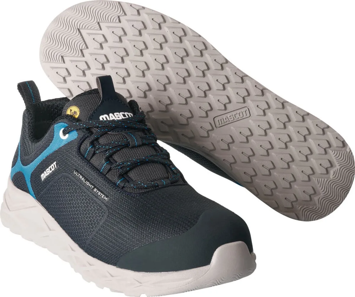 F0271 Veiligheidsschoenen laag von Mascot, Grau, 44 – Produktbild