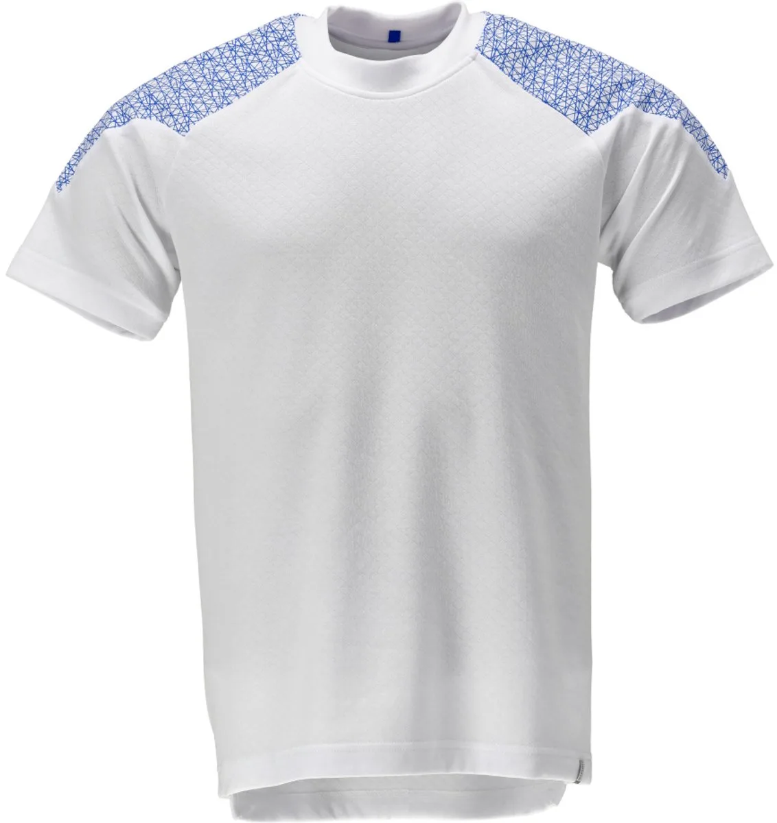 Food & Care T-shirt, met korte mouwen 20082-933 - wit/helder blauw van Mascot, Wit, Helder blauw, XXL – productafbeelding
