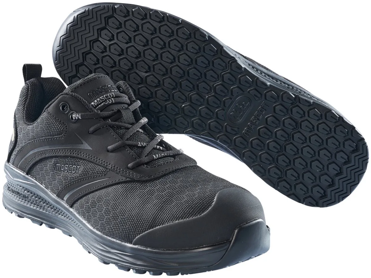 Footwear Carbon Veiligheidsschoenen laag F0250-909 - Zwart/Zwart van Mascot, Zwart, 48 – productafbeelding