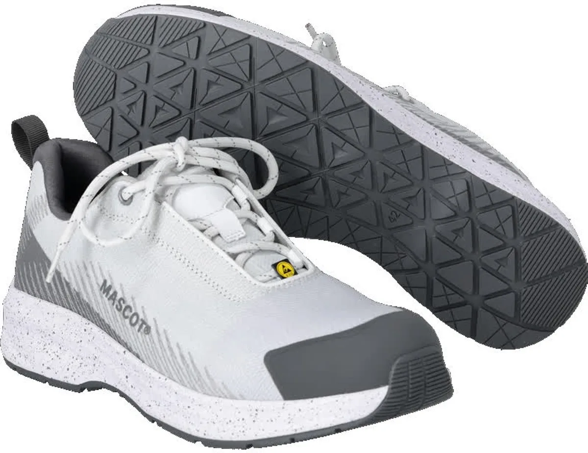 Footwear Customized Veiligheidsschoenen laag F1600-909 - wit/steengrijs van Mascot, Wit, Steengrijs, 48 – productafbeelding