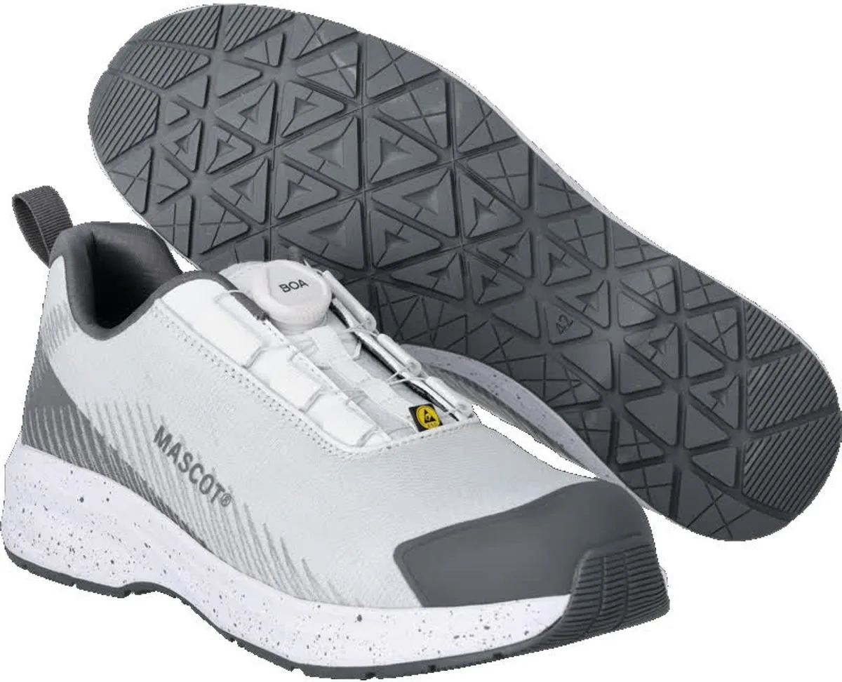 Footwear Customized Veiligheidsschoenen laag F1601-909 - wit/steengrijs van Mascot, Wit, Steengrijs, 46 – productafbeelding
