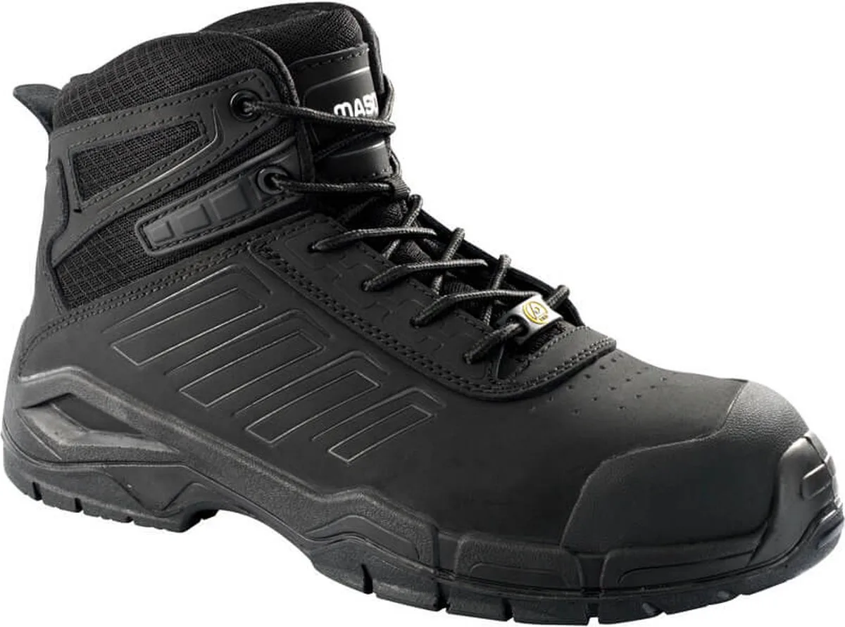 Footwear Fit Veiligheidsschoenen hoog F0114-937 - Zwart von Mascot, Schwarz, 42 – Produktbild