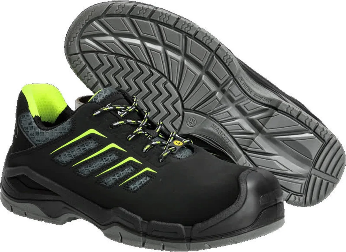 Footwear Fit Veiligheidsschoenen laag F0108-937 - Zwart från Mascot, Svart, 38 – produktbild
