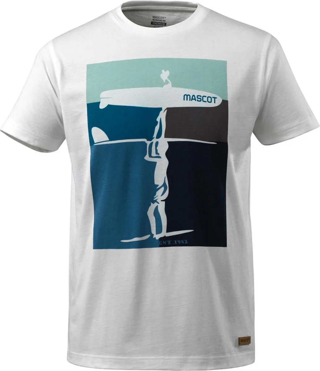Freestyle t-shirt - 3 stuks fra Mascot, Hvid, XXL – produktbillede