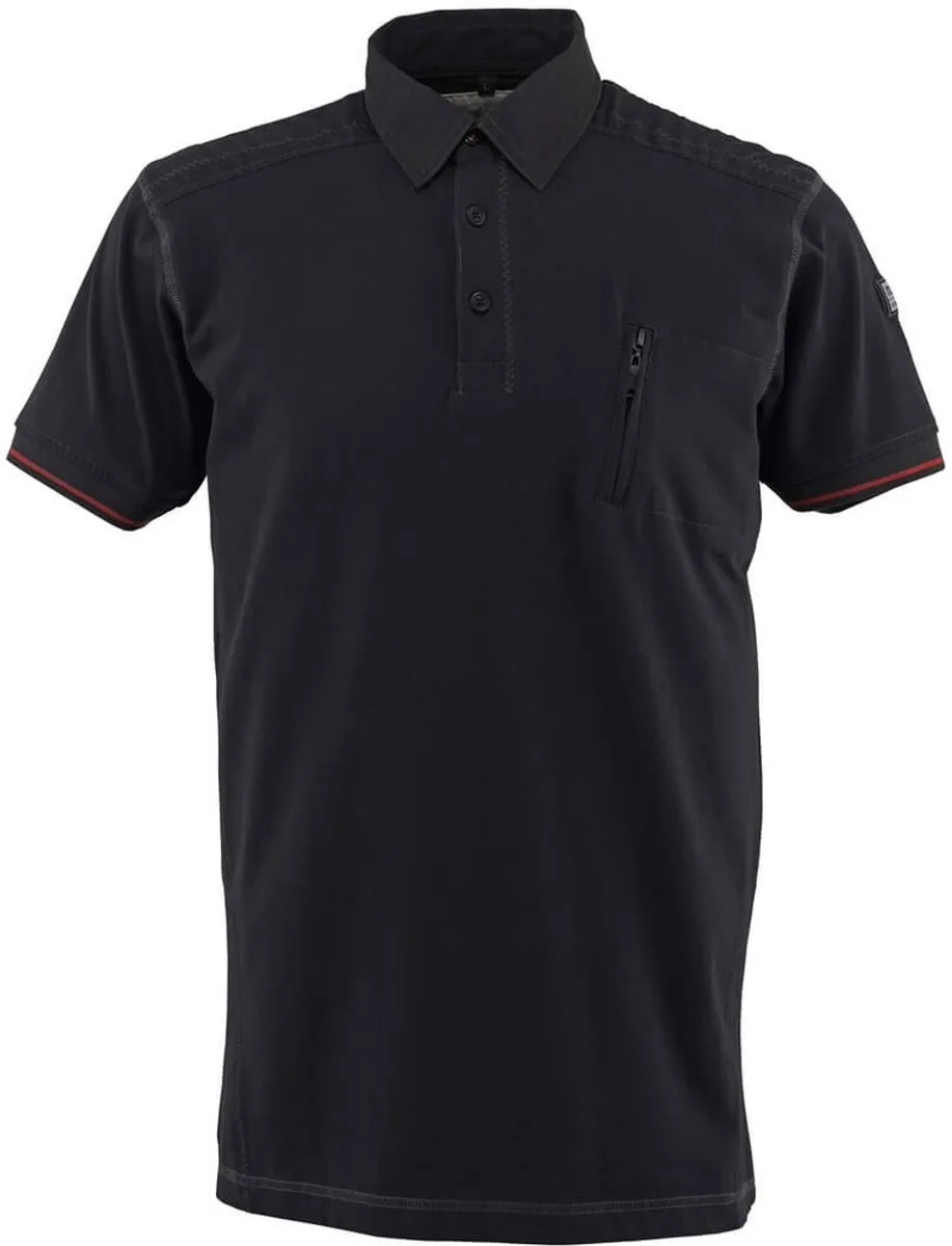 Frontline Poloshirt met borstzak 50351-833 - Zwart de Mascot, Noir, M – image du produit