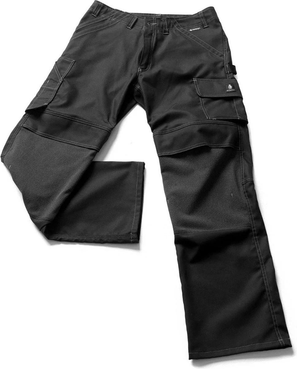 Hardwear Broek met kniezakken 05079-010 - Zwart - 90 von Mascot, Schwarz, C48 – Produktbild