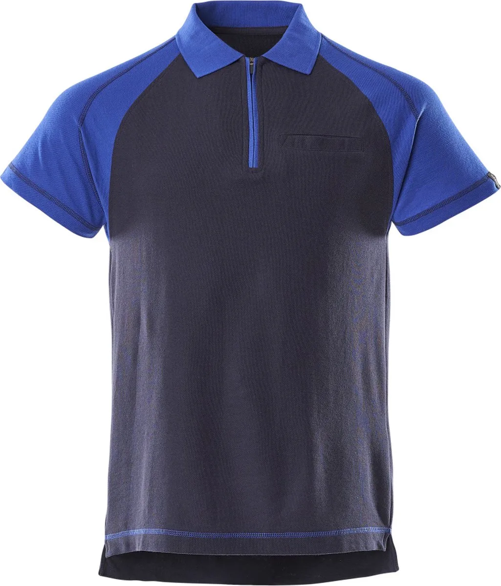 Image Poloshirt met borstzak 50302-260 - marine/korenblauw by Mascot, Marine, Korenblauw, XXL – product image
