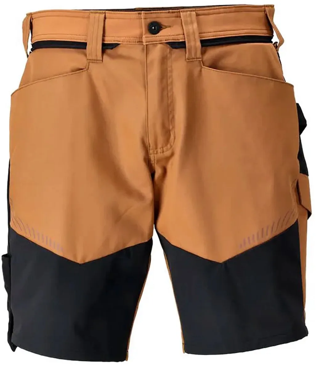 Shorts C50 nussbraun schwarz geringes Gewicht von Mascot, Nut Brown, Schwarz, 50 – Produktbild