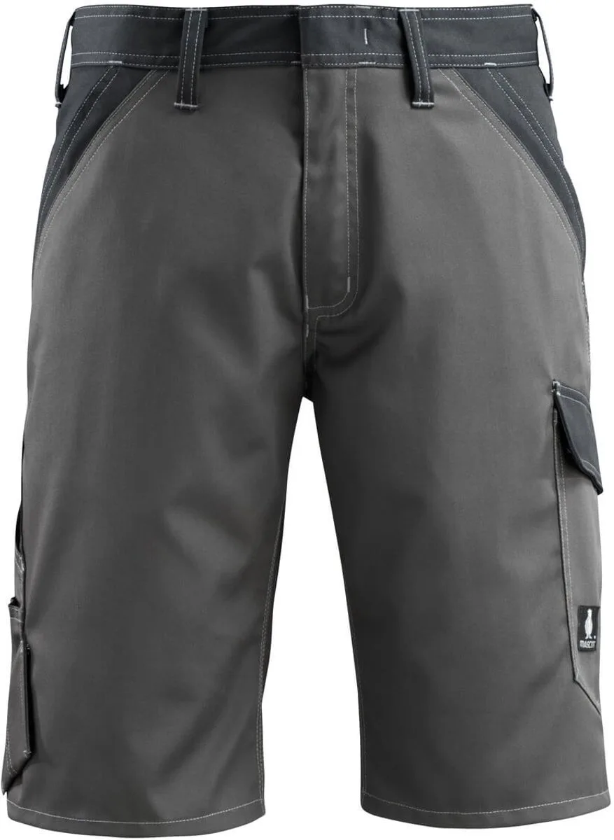 Light Shorts 15749-330 - donkerantraciet/zwart fra Mascot, Donkerantraciet, Sort, C42 – produktbillede