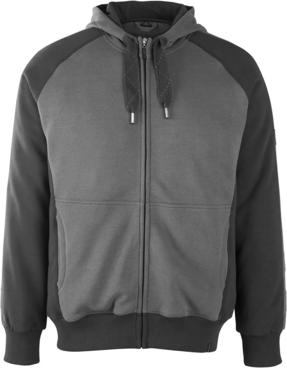 Mascot 50509-811-0618 Capuchontrui met rits von Mascot, Donker antreciet zwart, XXL – Produktbild
