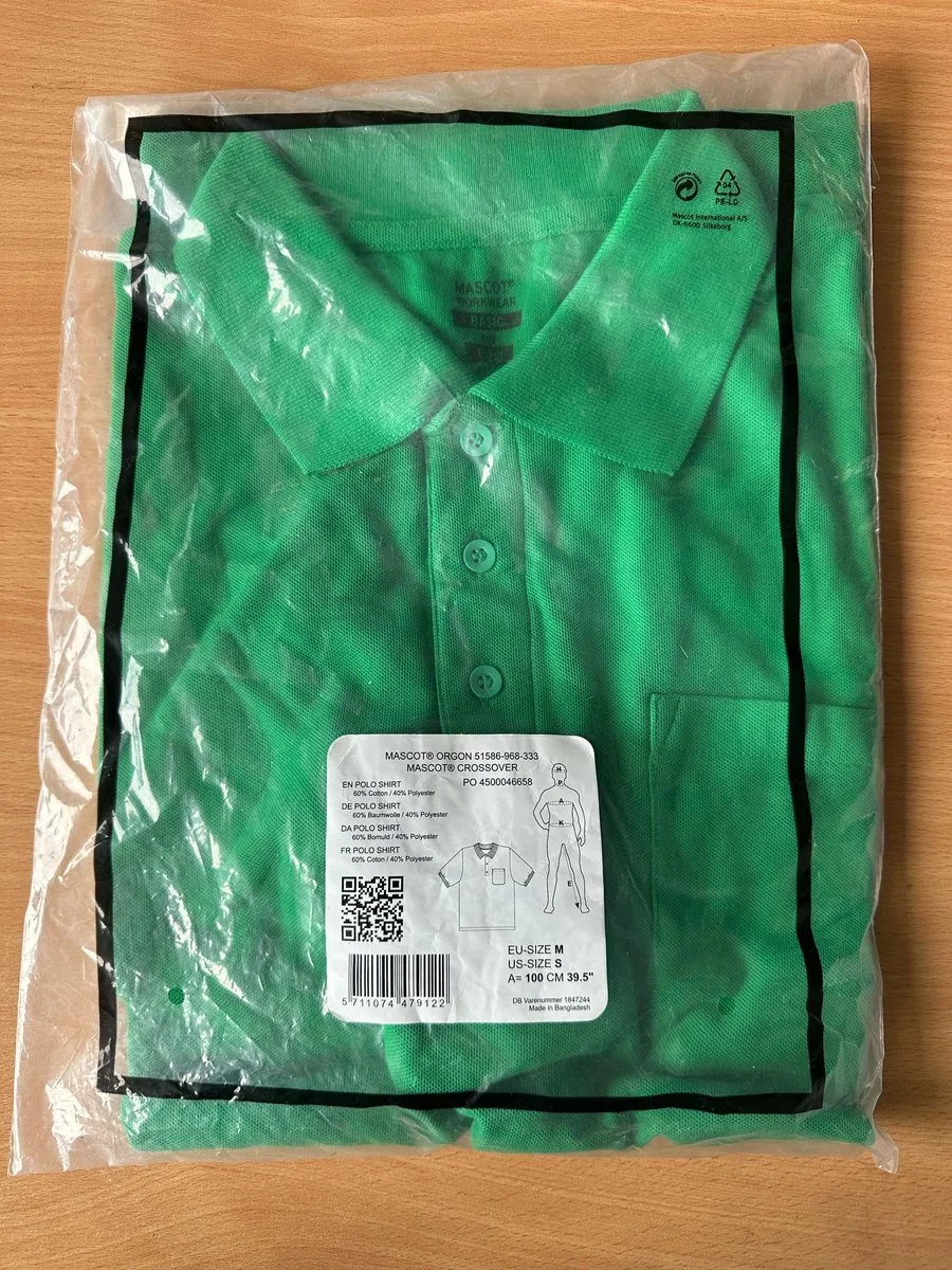 Mascot 51586-968 Poloshirt met borstzak grasgroen fra Mascot, Grasgroen, M – produktbillede