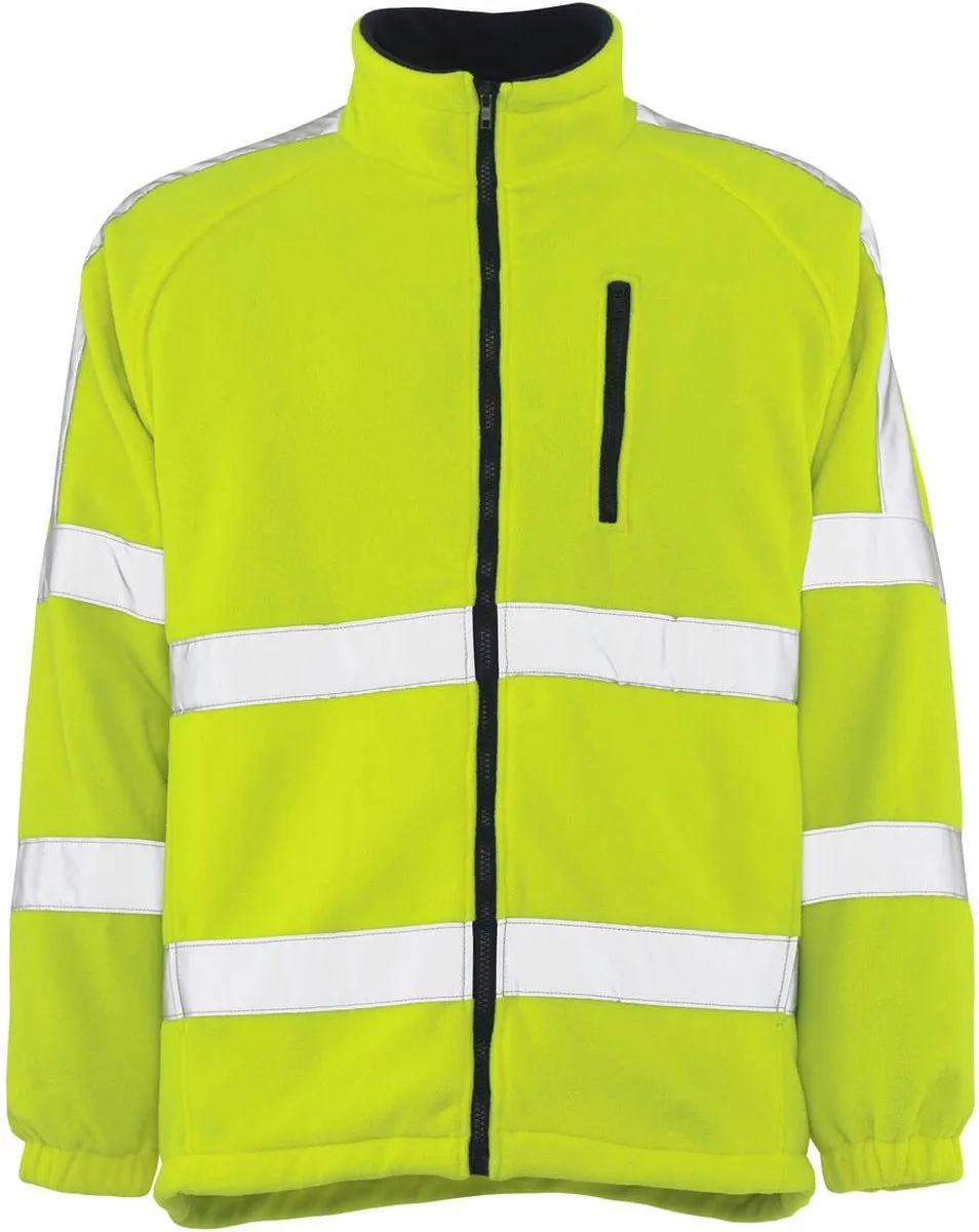 Safe Arctic Fleece jas 05242-125 - Hi-Vis geel fra Mascot, Hi-Vis geel, XXL – produktbillede