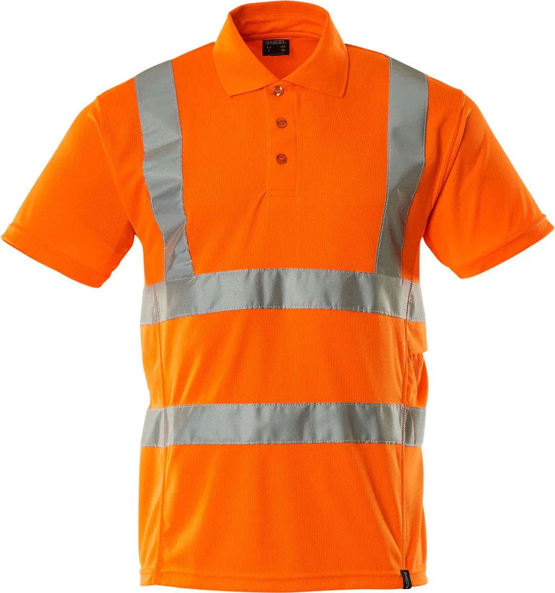 Safe Classic Poloshirt 50114-949 - Hi-Vis oranje de Mascot, Hi-Vis oranje, M – image du produit