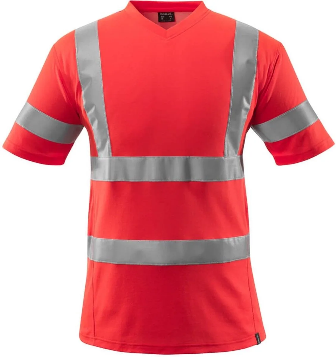 Safe Classic T-shirt 18282-995 - Hi-Vis rood de Mascot, Hi-Vis rood, 3XL – image du produit